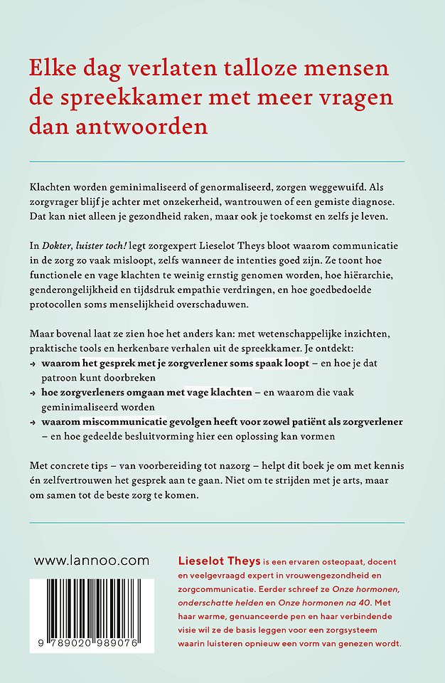Dokter, luister toch!