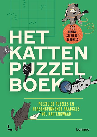 Het kattenpuzzelboek