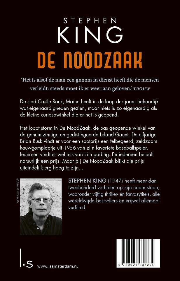 De noodzaak
