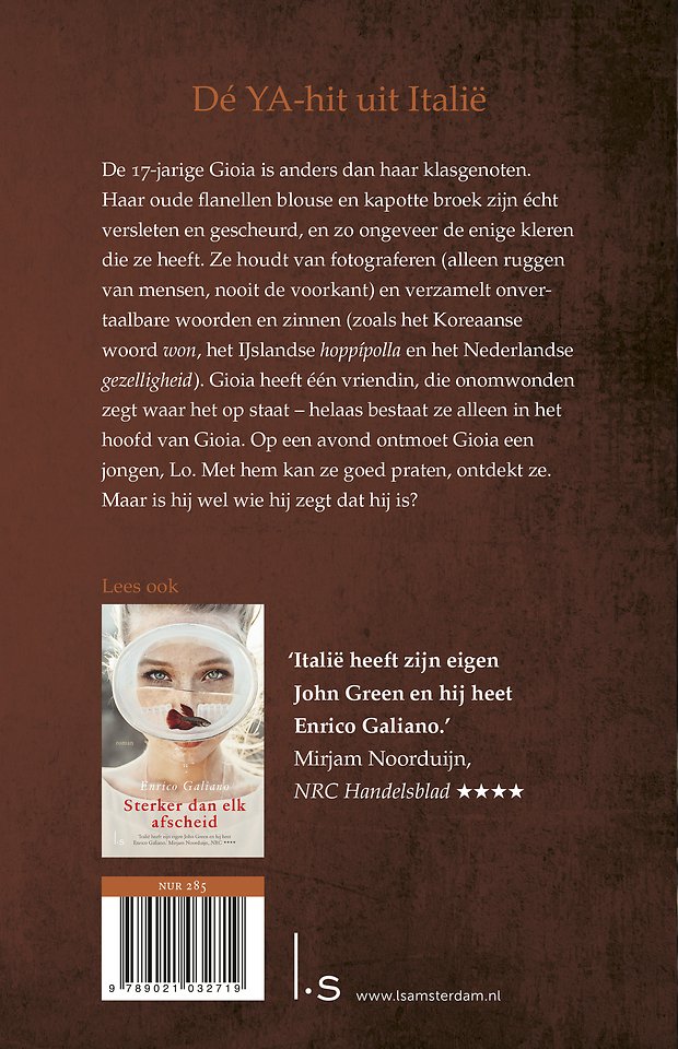 De bijzondere woorden van Gioia