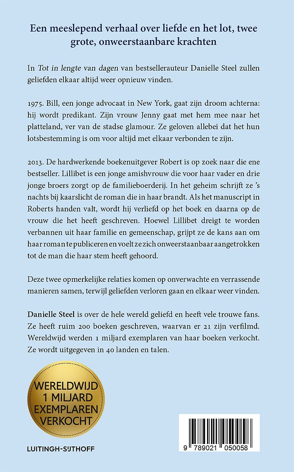 Tot in lengte van dagen