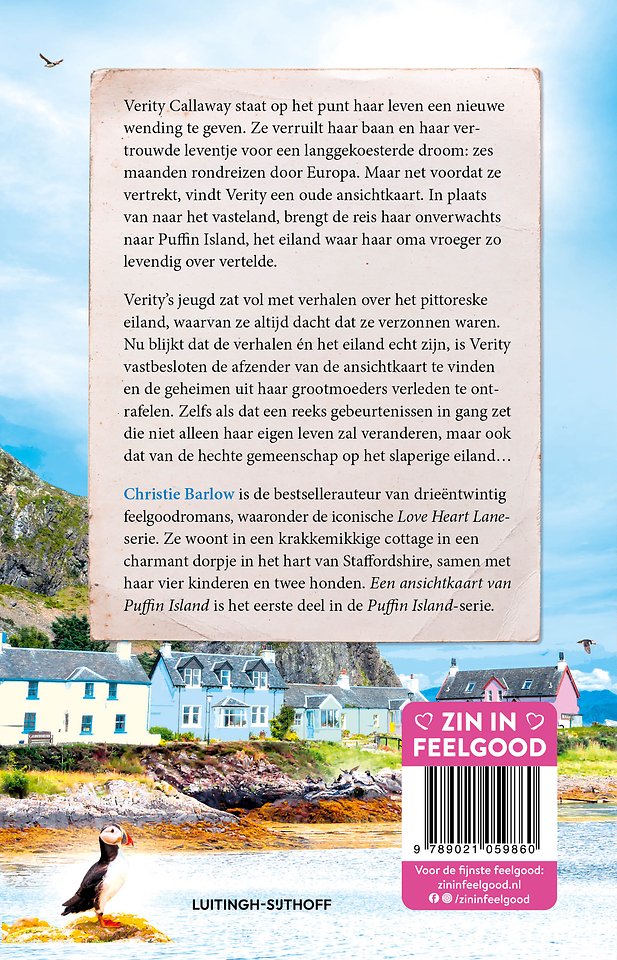 Een ansichtkaart van Puffin Island