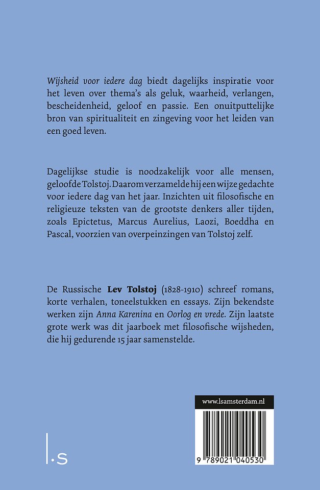 Wijsheid voor iedere dag