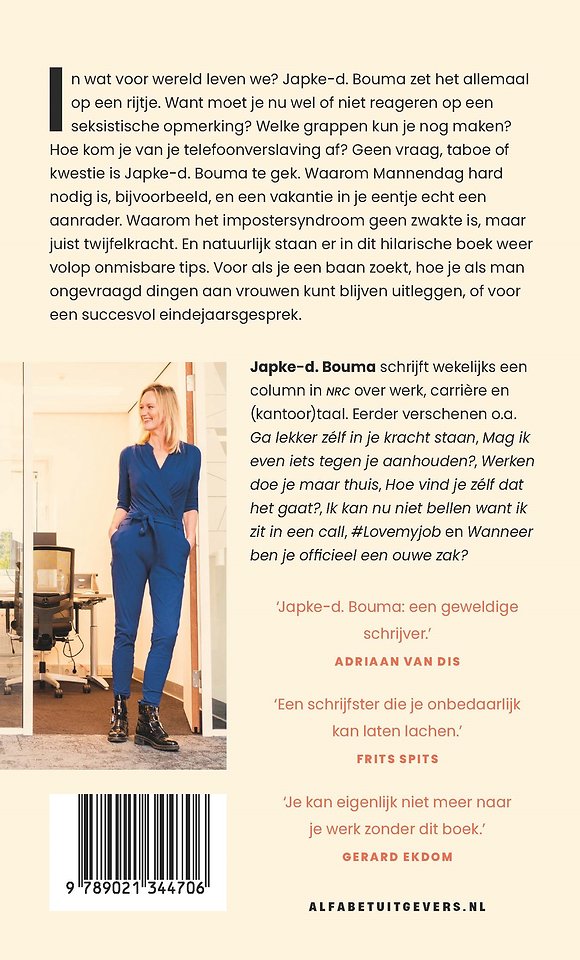 Een vrouw als baas geeft alleen maar gezeik