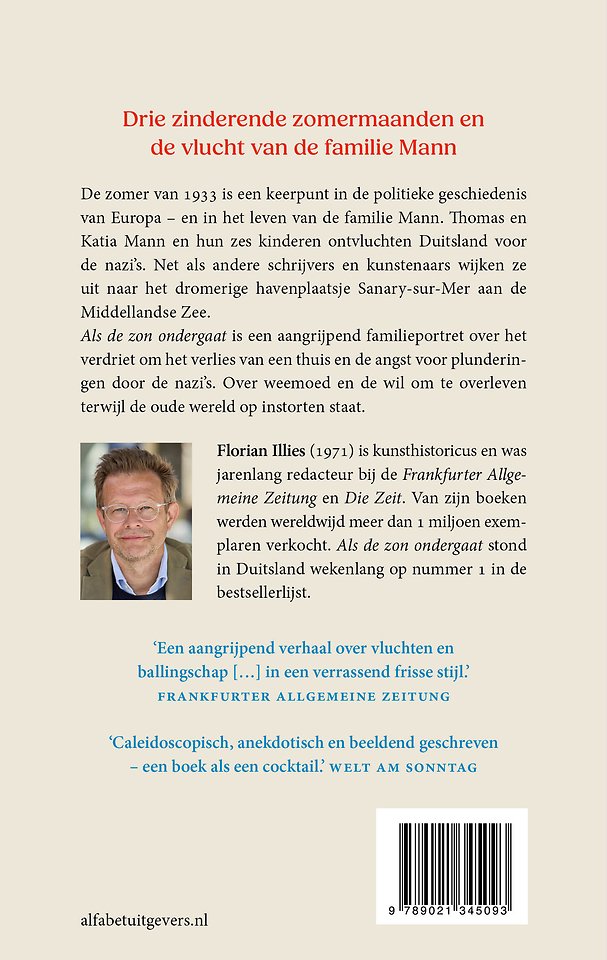 Als de zon ondergaat