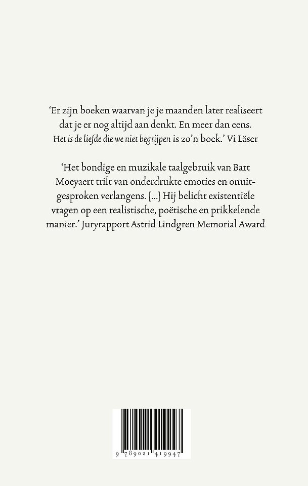 Het is de liefde die we niet begrijpen