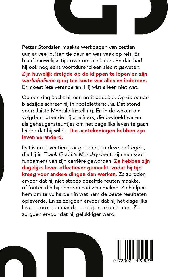 Thank God it's Monday!