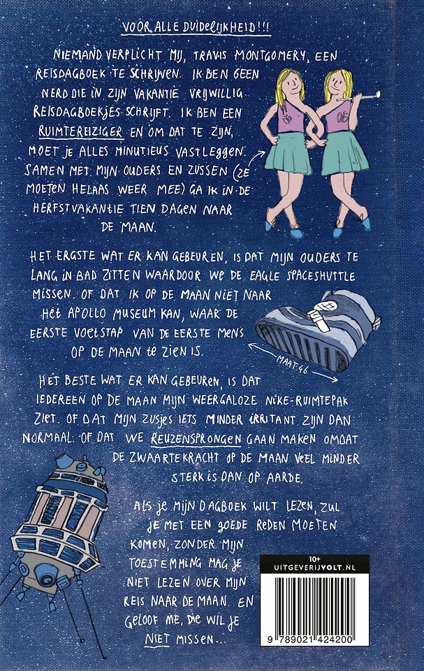 Het reisdagboek van Travis Montgomery: Vakantie op de maan