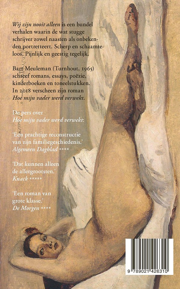 Wij zijn nooit alleen