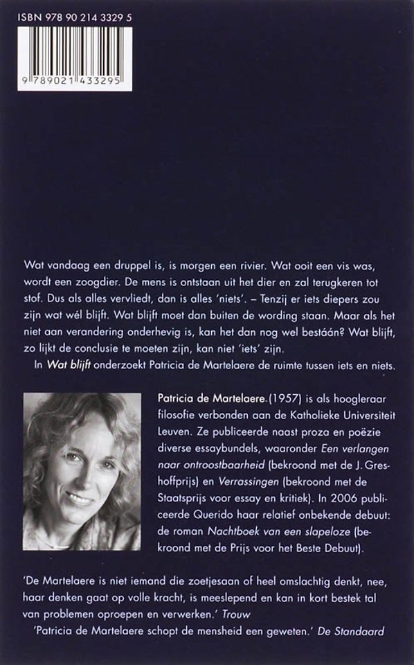 Wat blijft