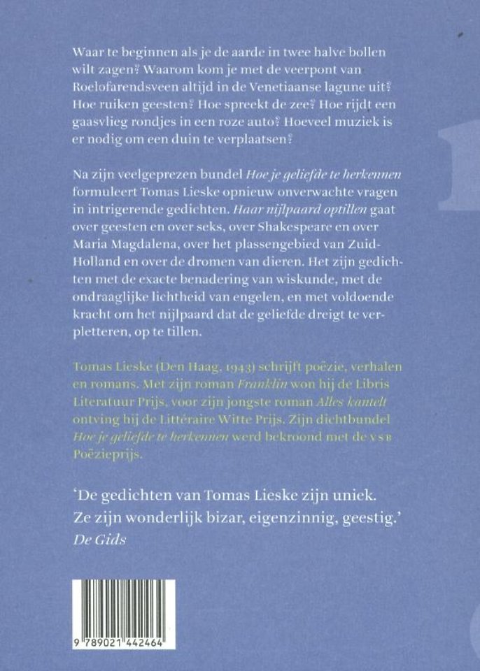 Haar nijlpaard optillen