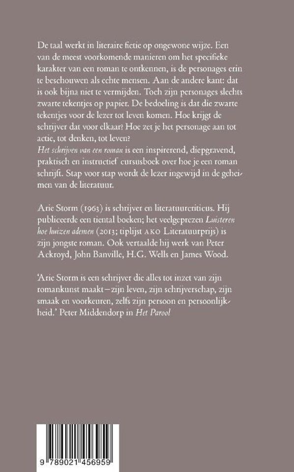 Het schrijven van een roman