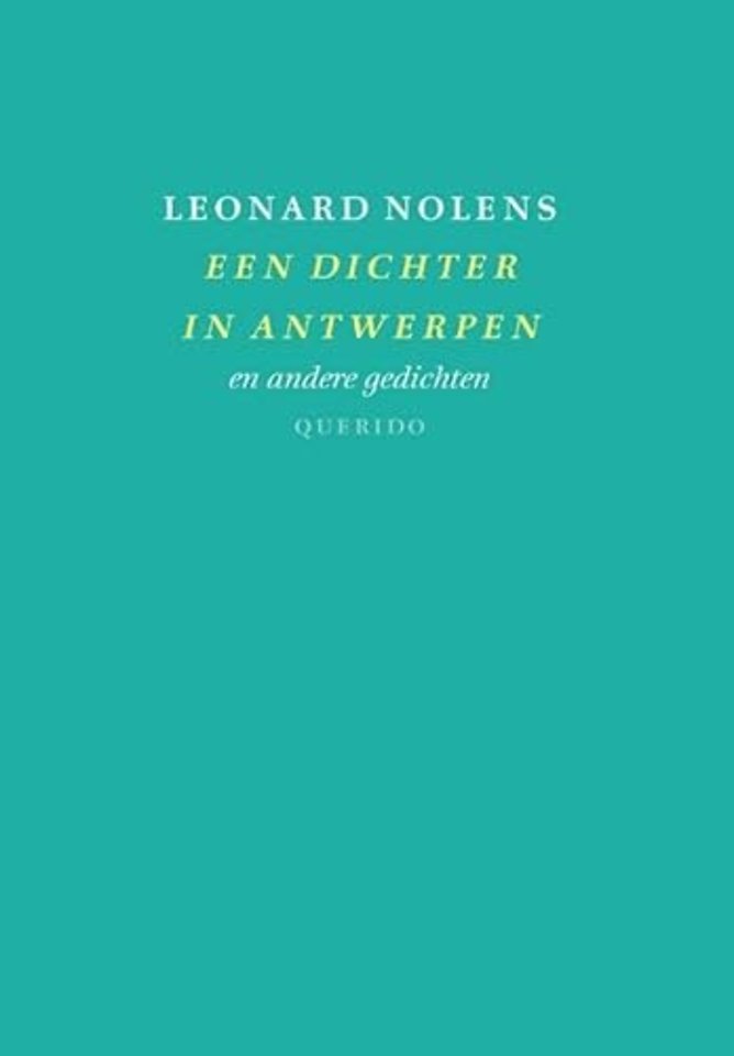 Een dichter in Antwerpen