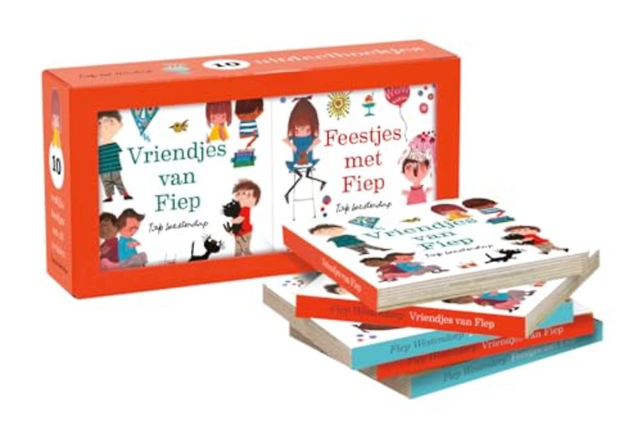 Feestjes met Fiep & Vriendjes van Fiep uitdeelboekjes