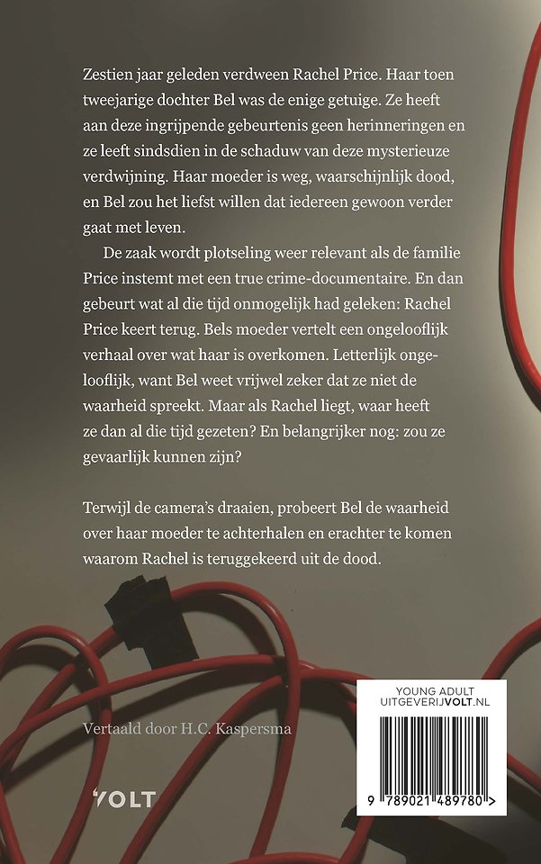 De terugkeer van Rachel Price