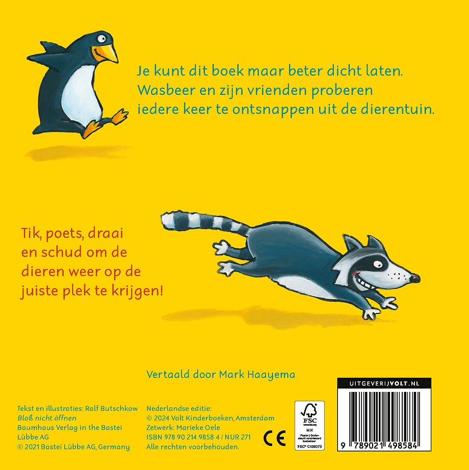 Laat maar dicht!