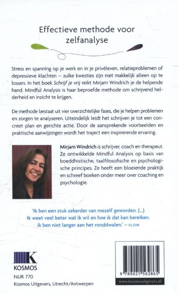 Schrijf je vrij