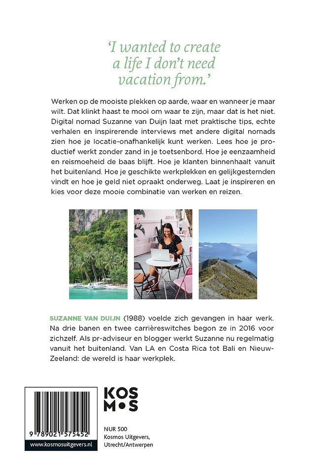 Work hard, travel harder