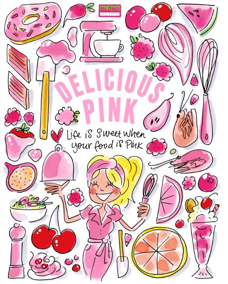 Kietelen levering aan huis Alstublieft Delicious Pink door Blond Amsterdam - Managementboek.nl