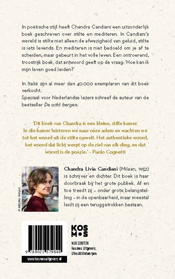 Stilte is iets levends