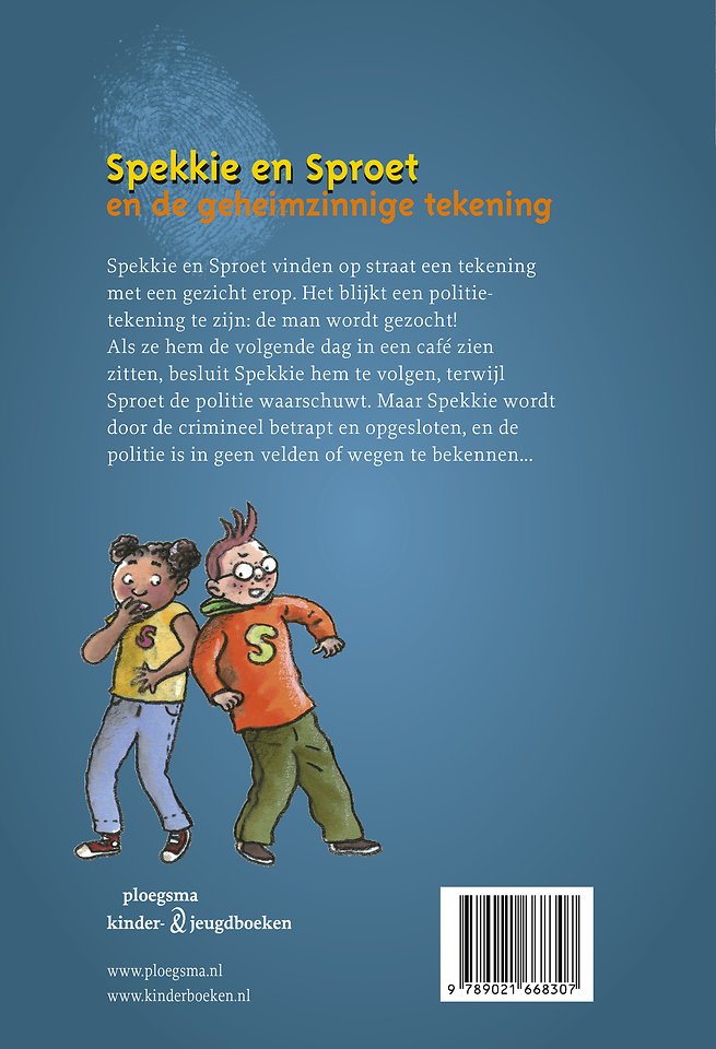 Spekkie en Sproet en de geheimzinnige tekening