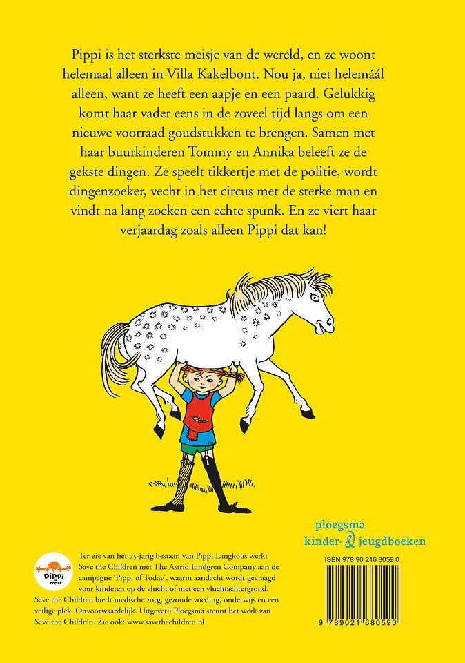 Pippi Langkous is jarig