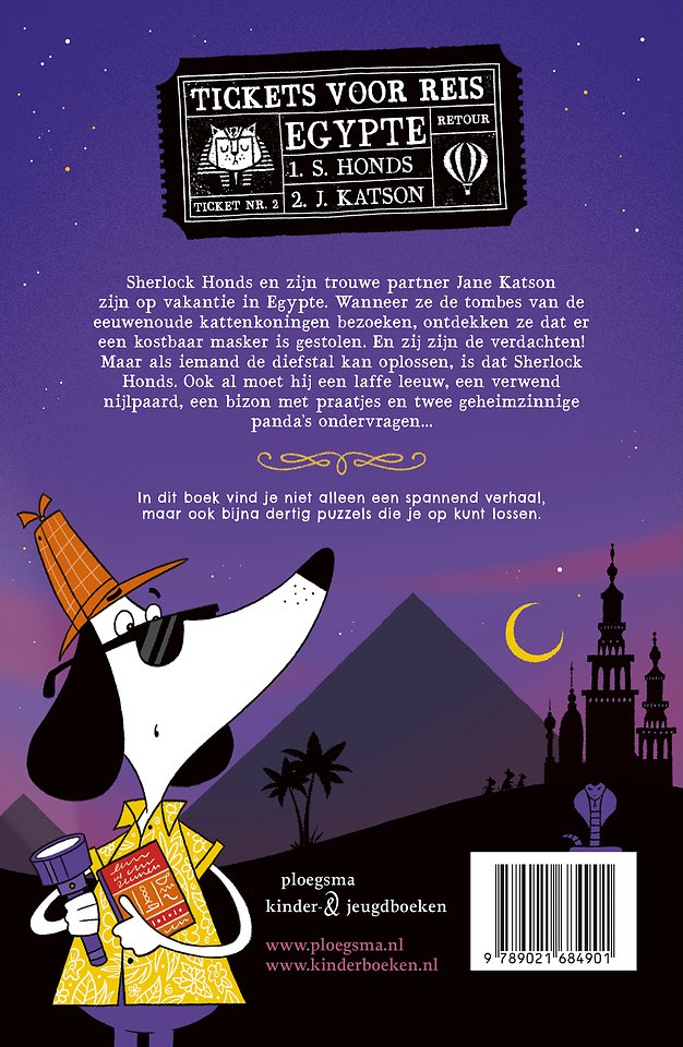 Sherlock Honds en het masker van de farao