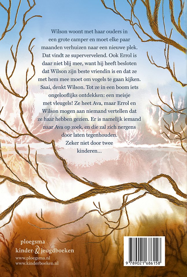 Een meisje met vleugels