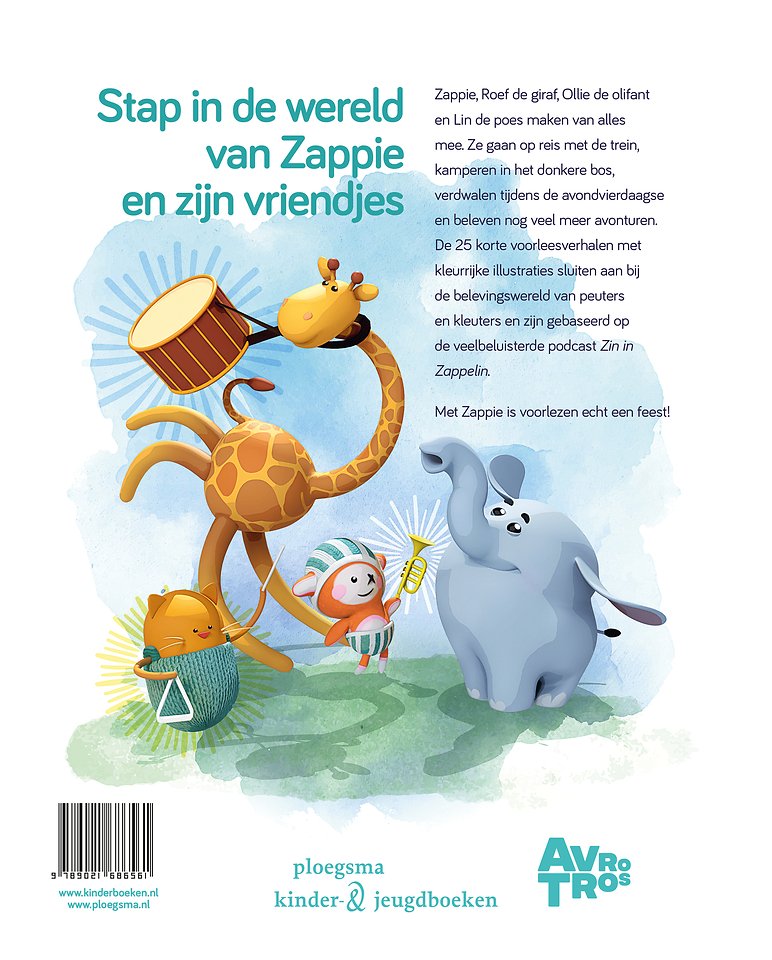 Het grote Zin in Zappelin voorleesboek