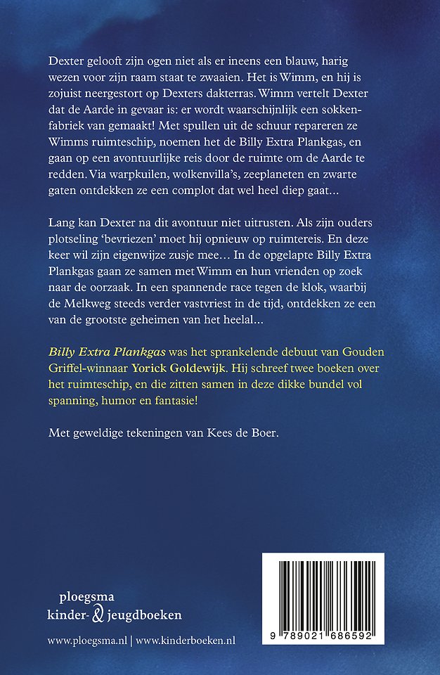 De ruimtereizen van de Billy Extra Plankgas