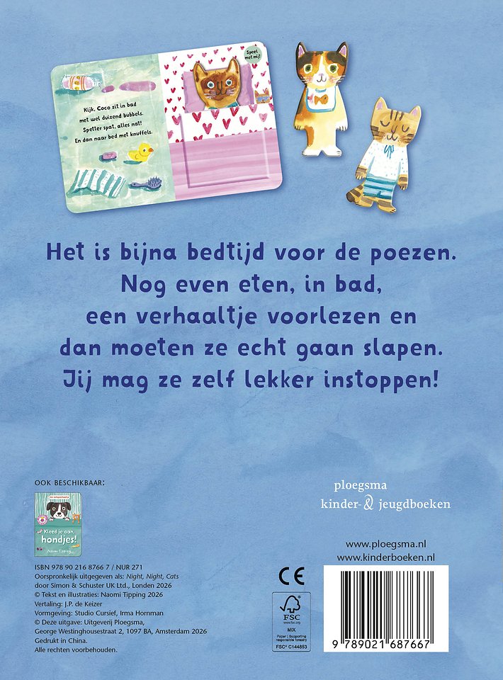 Slaap lekker, poezen!