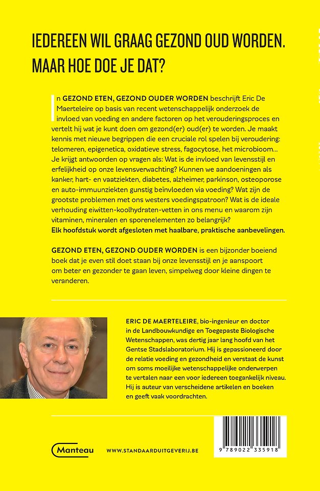 Gezond eten, gezond ouder worden