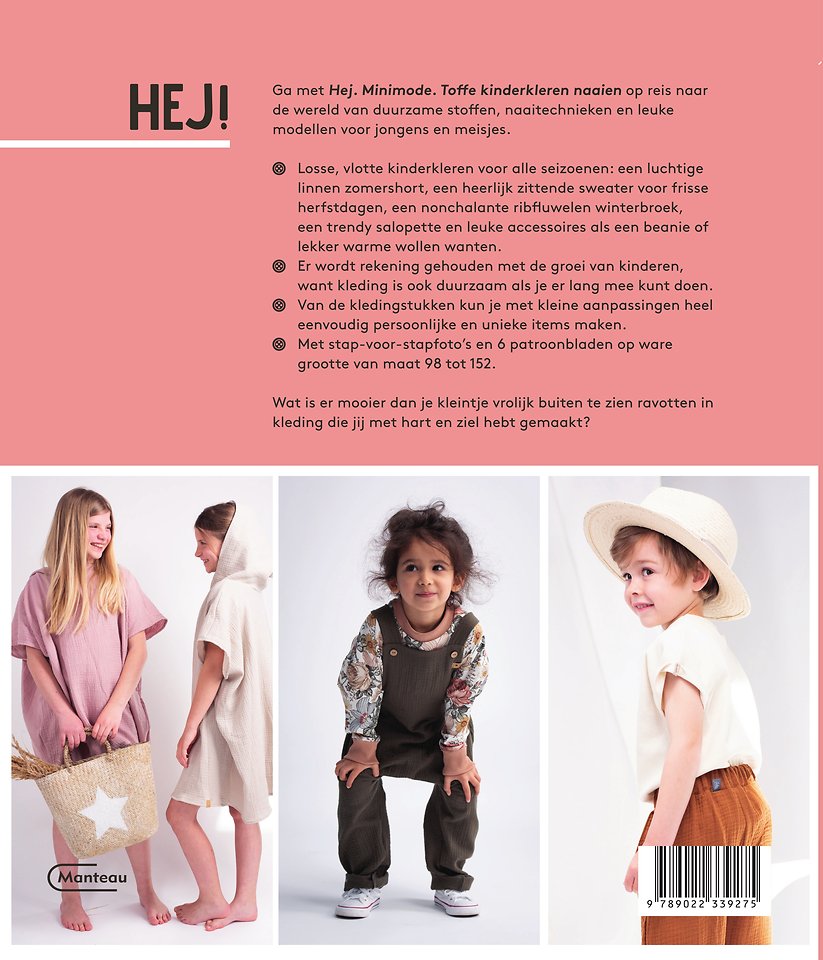 HEJ. MINIMODE Toffe kinderkleren naaien
