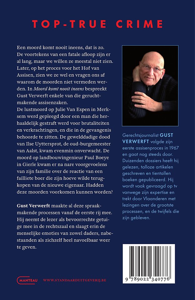 Moord komt nooit ineens