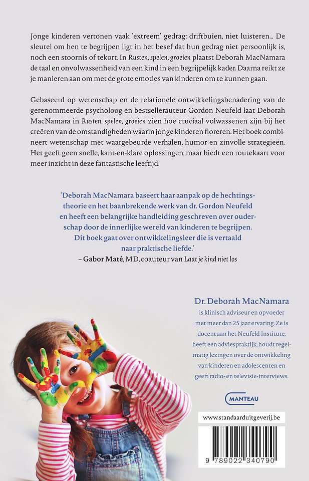 Rusten, spelen, groeien