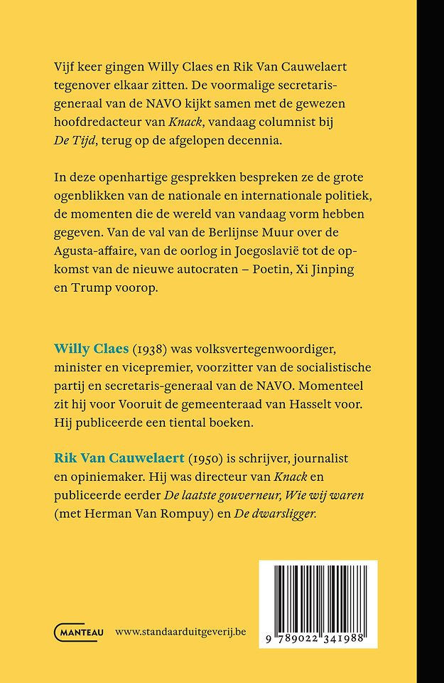 Wat ik nog kwijt wil. Een ultiem gesprek