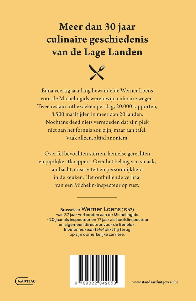 Anoniem aan tafel