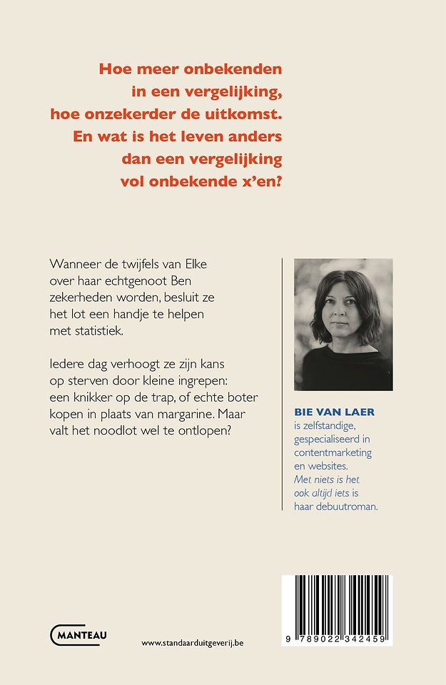 Met niets is het ook altijd iets