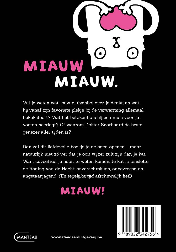 Honden hebben baasjes, katten hebben personeel