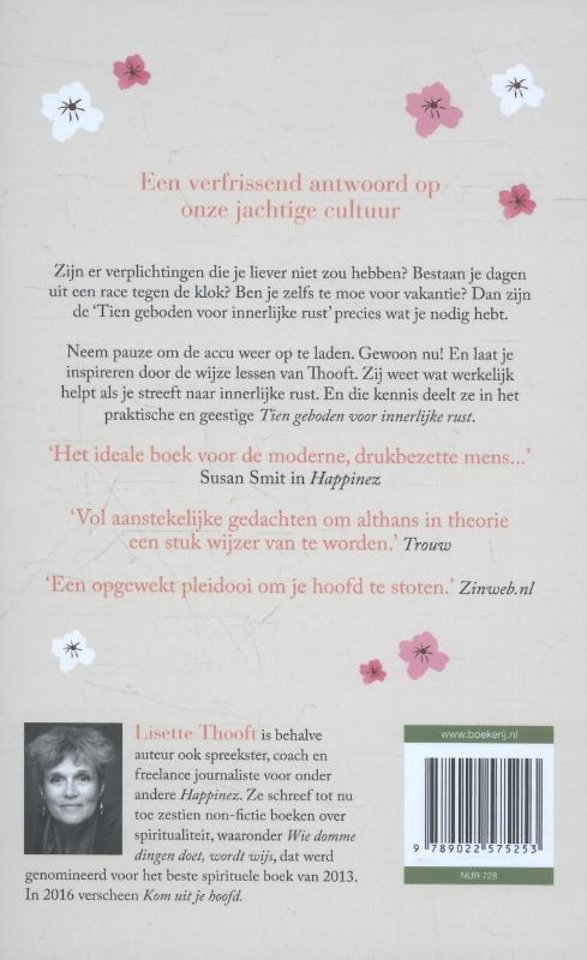 Tien geboden voor innerlijke rust