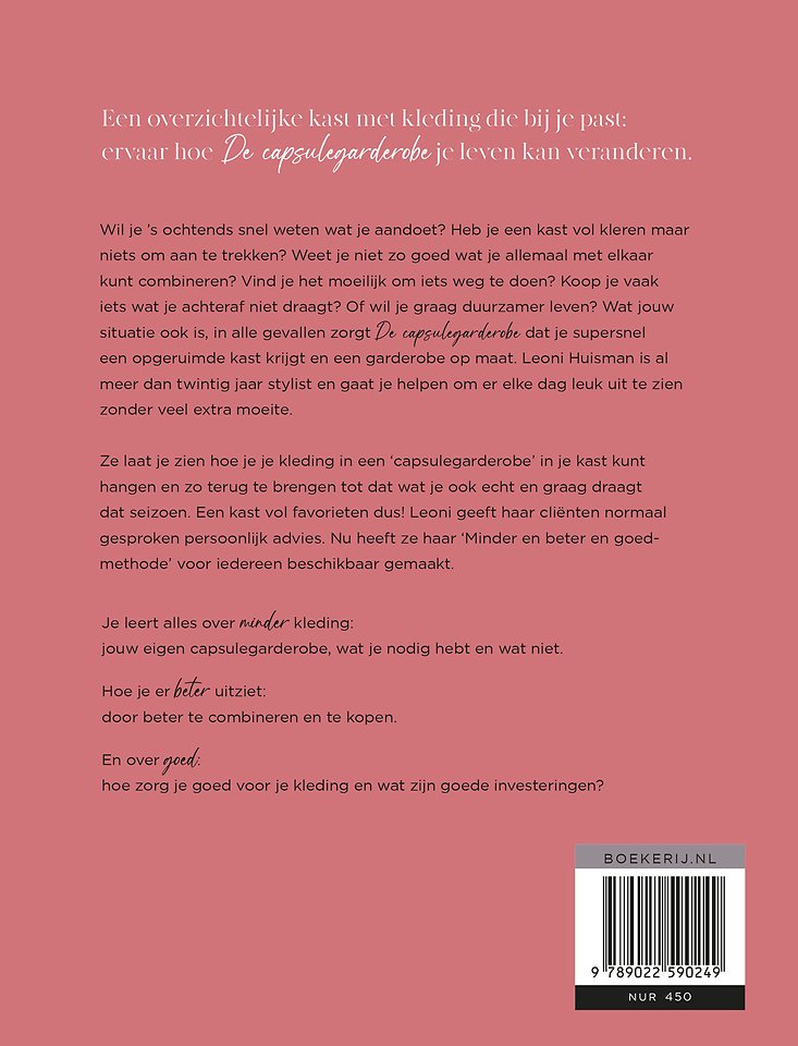 De capsulegarderobe