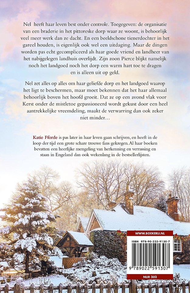 Een kus met Kerstmis