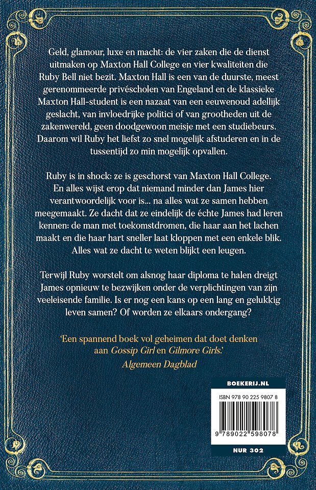 De terugkeer naar Maxton Hall College