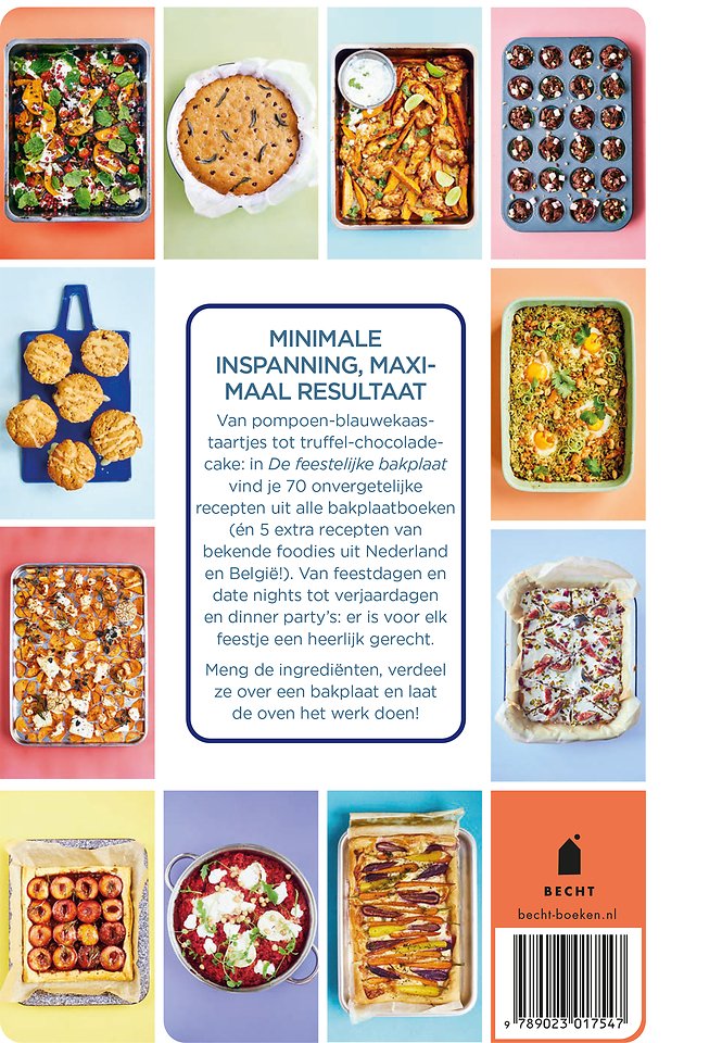 De feestelijke bakplaat