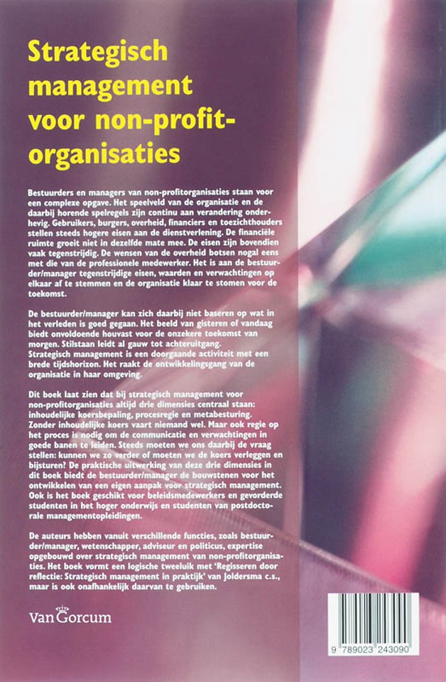 Strategisch management voor non-profitorganisaties
