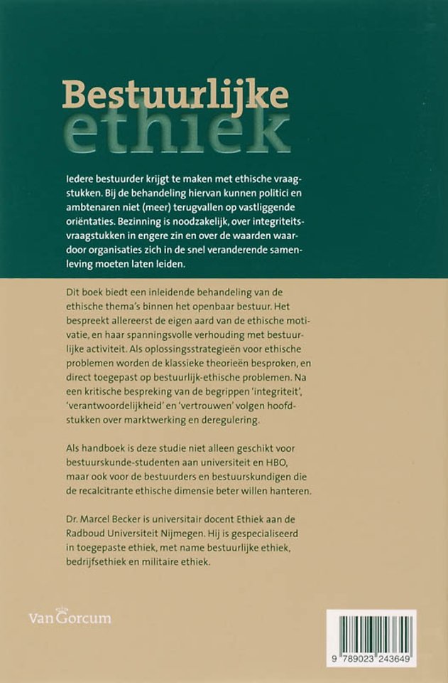 Bestuurlijke ethiek