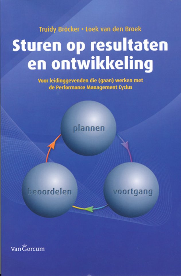 Sturen op resultaten en ontwikkeling Sturen op resultaten en ontwikkeling