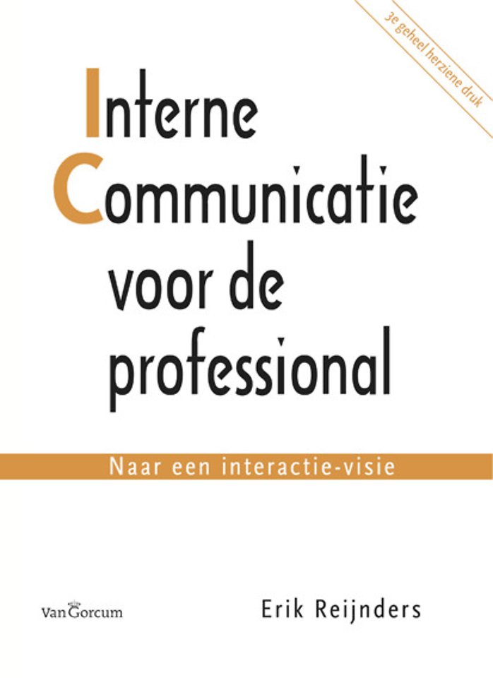 Interne communicatie voor de professional - 3e herziene editie