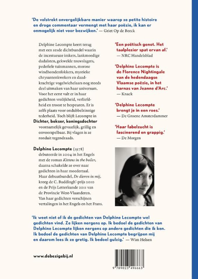 Dichter, bokser, koningsdochter