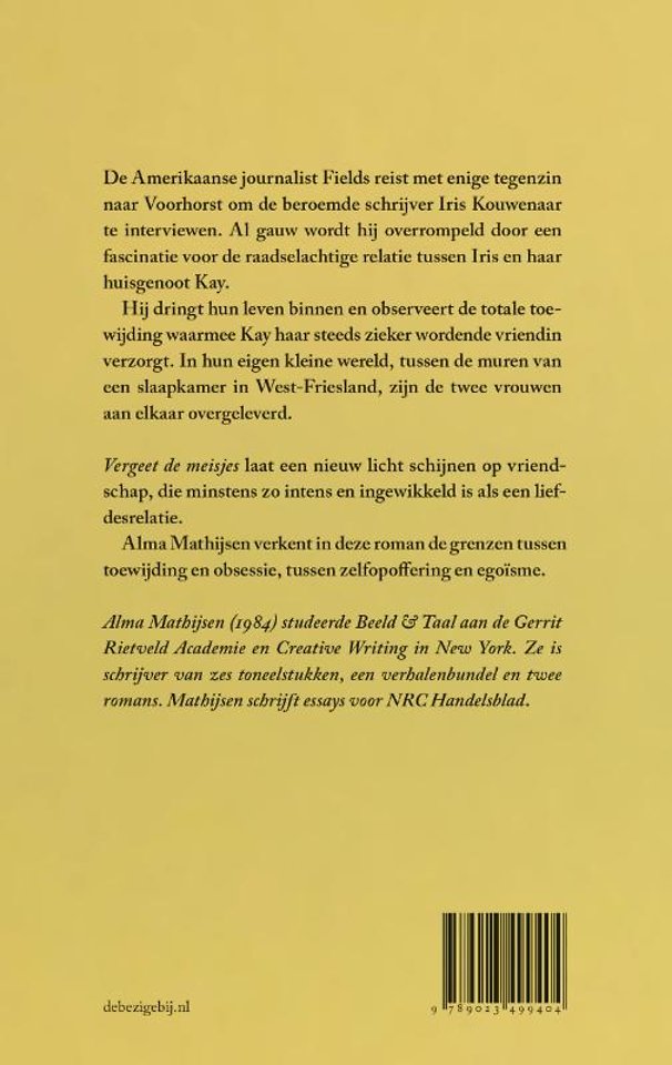 Vergeet de meisjes